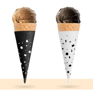 Abstract Design Ice Cream Cone Sleeves-2