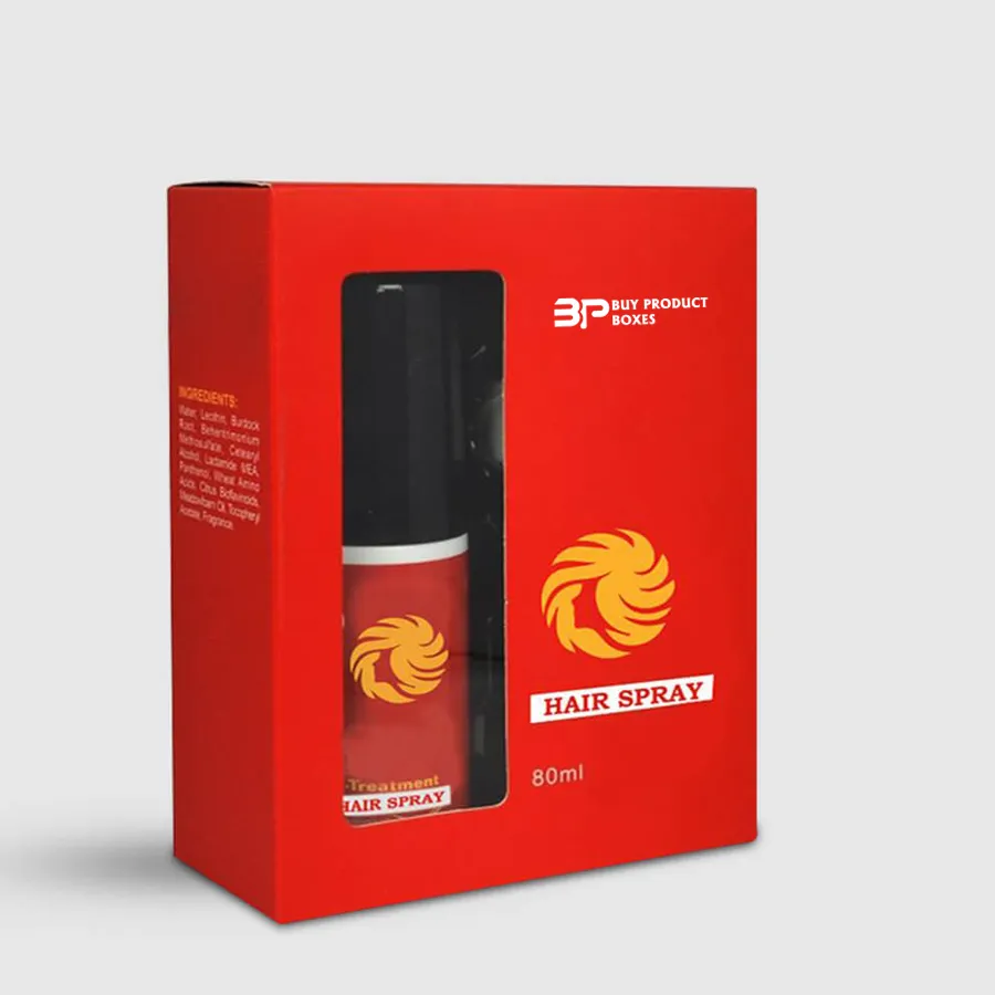 Printed Hairspray Boxes